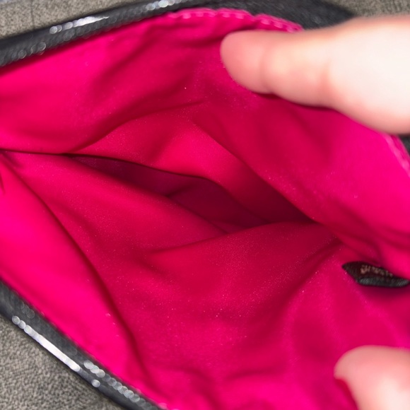 Pink Plaid Crossbody Coach Bag - Picture 4 of 4